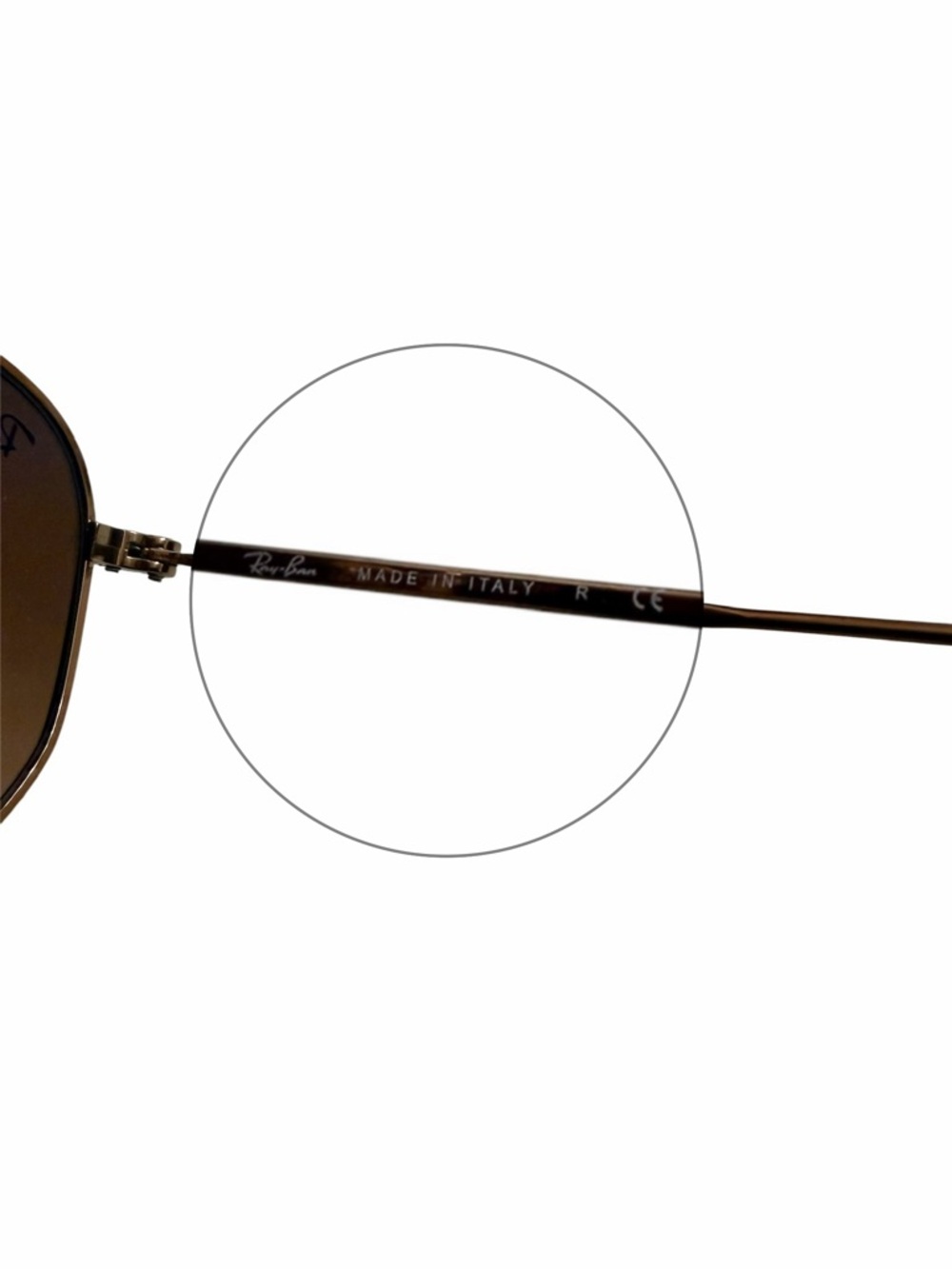 Ray-Ban Hexagonal Flat Sunglasses Copper Frame RB3548-N 9069/A5 48/21 140 3N - Picture 6 of 9
